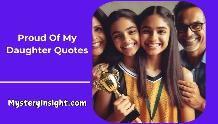 Proud Of My Daughter Quotes